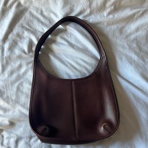 Vintage Coach Ergo Brown Leather Hobo Bag
